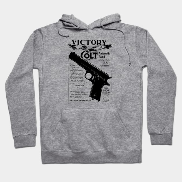 1911 pistol Hoodie by bumblethebee